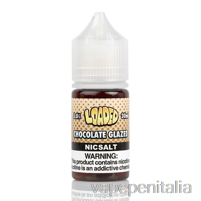 Ciambella Glassata Al Cioccolato Con Penna Vape - Sali Caricati - Vapori Spietati - 30 Ml 35 Mg